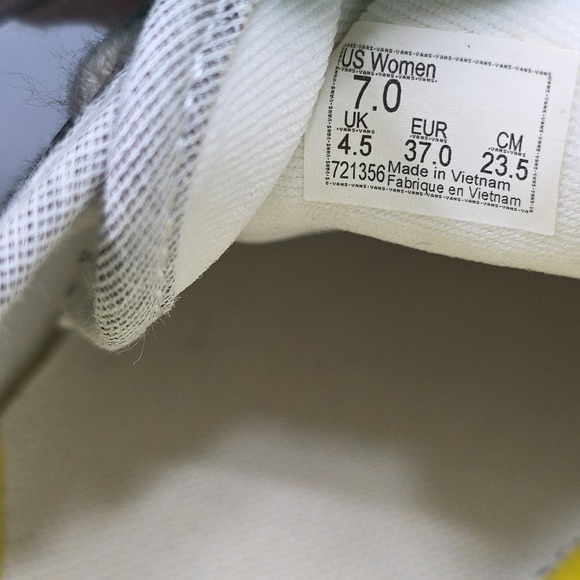 Vans Camden Deluxe Light Gray Woman's Sneakers Shoes Size 7 - Picture 7 of 7